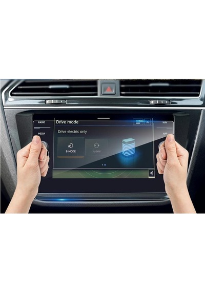 Volkswagen Taigo 8 İnç Multimedya Ekran Koruyucu Şeffaf