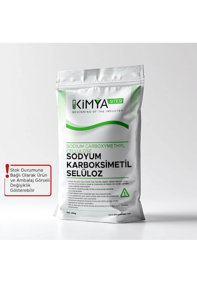 Sodyum Karboksimetil Selüloz Cmc 25kg 25kg