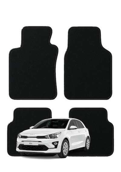 Kia Rio 4. Nesil 2018-2023 Özel Kesim Tam Uyumlu Lüx Oto Halı Paspas , Kia Paspas , Kia Halı Paspas , Kia Rio Paspas , Rio Paspas