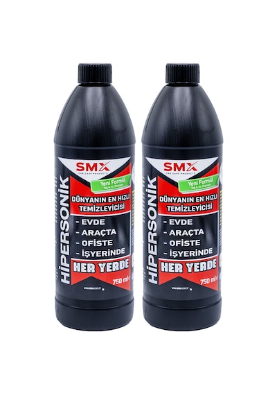 Hipersonik - Dünyanın En Hızlı Temizleyicisi 2 Adet 750 Ml
