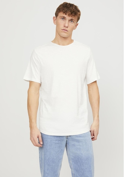 Jack & Jones Jjebasher Tee O-Neck Ss Noos Erkek Beyaz Tişört Beyaz Jack & Jones Jjebasher Tee O-Neck Ss Noos Erkek Beyaz Tişört Beyaz