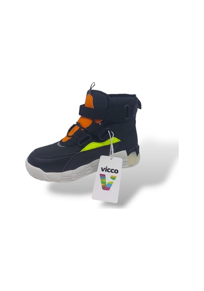 Vicco Lesi Unisex Çocuk Siyah Bot Siyah