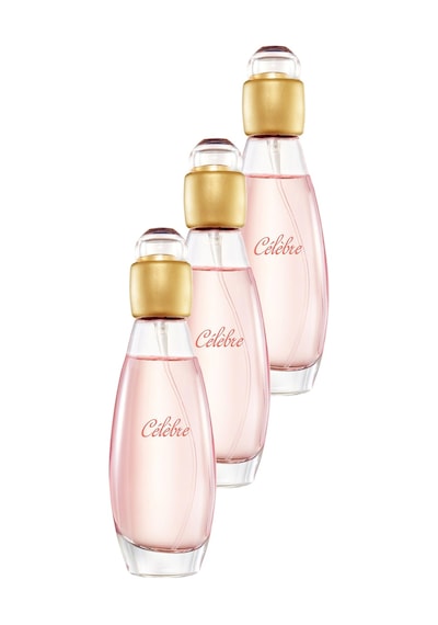 Celebre Kadın Parfüm Edt 50 Ml. Üçlü Set Çiçeksi