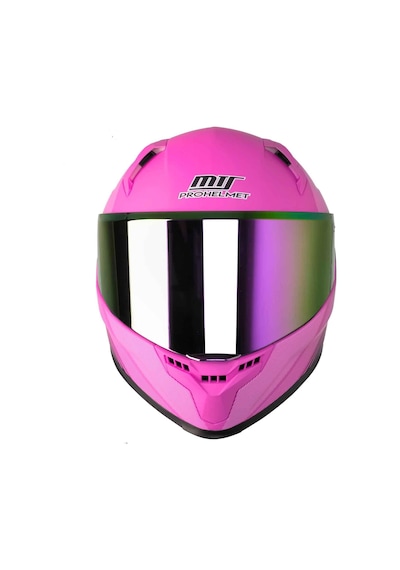 Mts M-910 Lady Kapalı Motosiklet Kaskı Fuchsia