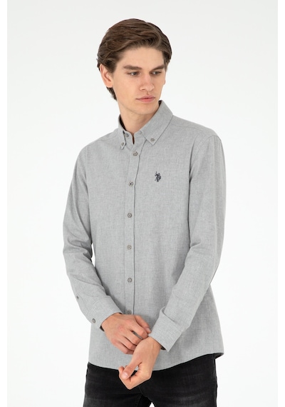U.s. Polo Assn. Erkek Açık Gri Gömlek Basic 50296757-vr001 Açık Gri U.s. Polo Assn. Erkek Açık Gri Gömlek Basic 50296757-vr001 Açık Gri
