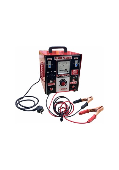12V-24V Şarj Redresörü 25 A Akü Şarj Cihazı Amper Ayarlı