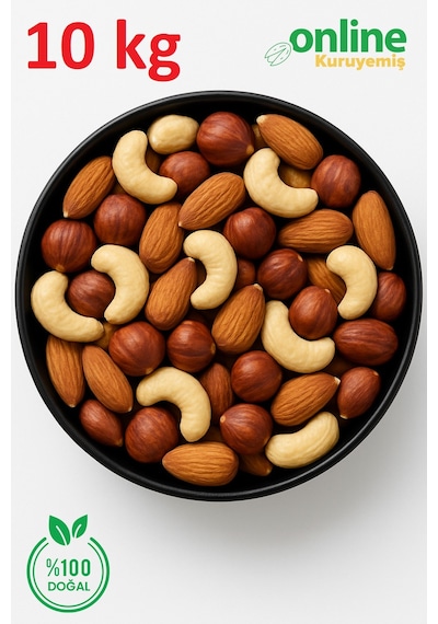 Lüx Çiğ Karışık Kuruyemiş 10 Kg 10 KG