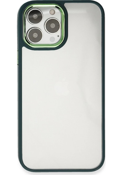 Ilkeshop Newface Apple iPhone Uyumlu 14 Pro Kılıf Dora Kapak - Haki Yeşil