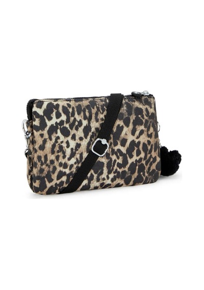 Kipling Riri Küçük Boy Omuz Çantası Leopar