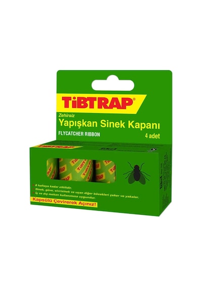 Tibtrap Yapışkan Sinek Kapanı 4 Lü