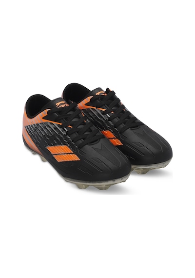 Slazenger CAMBLY KR Erkek Çocuk Halı Saha Siyah - Turuncu Futbol Ayakkabısı