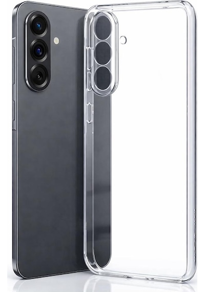 Samsung Galaxy A57 İle Uyumlu Kılıf Şeffaf Kamera Korumalı 3d