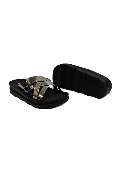 Pierre Cardin 7485 Platin Rugan Bayan Terlik Platin