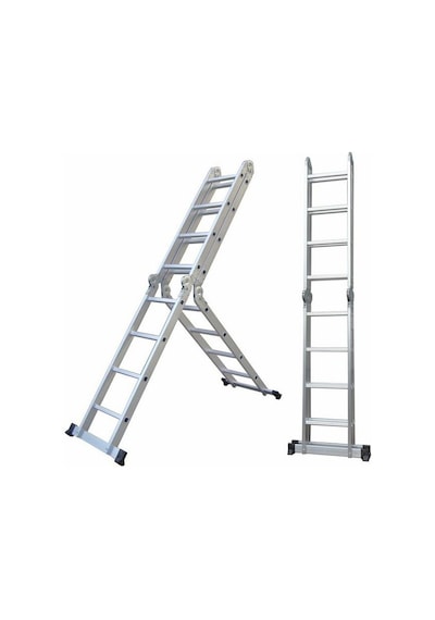 Beykon BY-104 16 Basamaklı 4.70 M Katlanır Çok Amaçlı Akrobat Merdiven