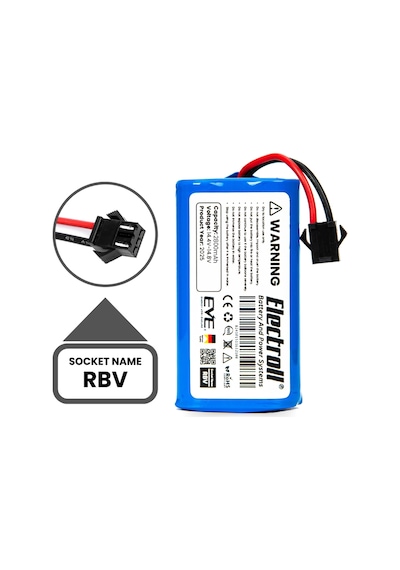 Ecovacs Deebot Dh35 Uyumlu Batarya Yüksek Kapasite 2800mah Pil Robot Süpürge Bataryası