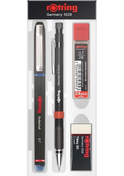 Rotring Ofis Seti Visumax + Roller Mavi Çok Renkli