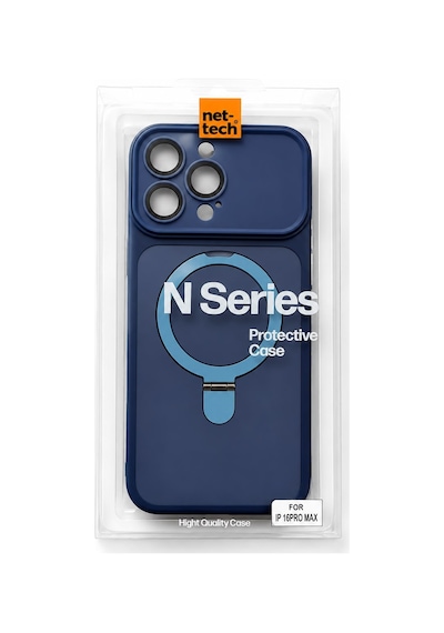 Nettech Apple İphone 16 Pro Uyumlu Nt-n117 Magsafe Arka Koruma Kılıf - Beyaz