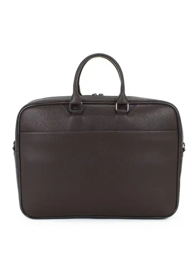 Case Club 17.3 İnç Omuz Askılı Unisex Laptop Evrak Çantası Taba