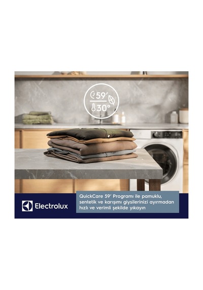 Electrolux EW7F4422CT 700 Serisi Steamcare 1400 Devir 12 KG Wi-fi Çamaşır Makinesi