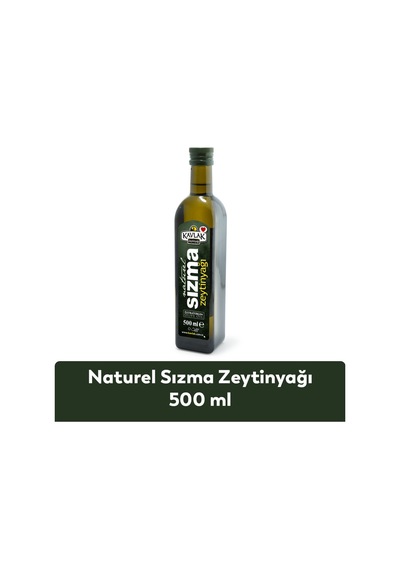 Naturel Sızma Soğuk Sıkım Zeytinyağı 500 Ml Marasca Cam Şişe