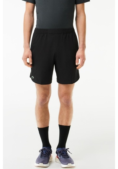 Lacoste Men's Relaxed Fit Shorts Erkek Bol Kesim Pamuk Şort Siyah