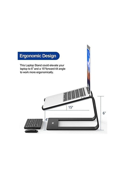 M5 Alüminyum Ergonomik Katlanır Macbook Uyumlu Bilgisayar Standı Bilgisayar Yükseltici 10 17 İnç