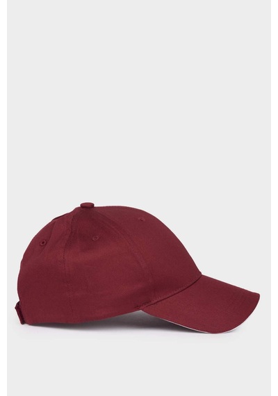 Defacto Erkek Pamuklu Cap Şapka N4495az26smbr150 Bordo-br150