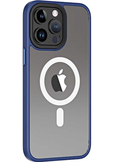 Apple Uyumlu iPhone 13 Pro Max Wireless Şarj Özellikli Zore Hibrit Magsafe Kapak