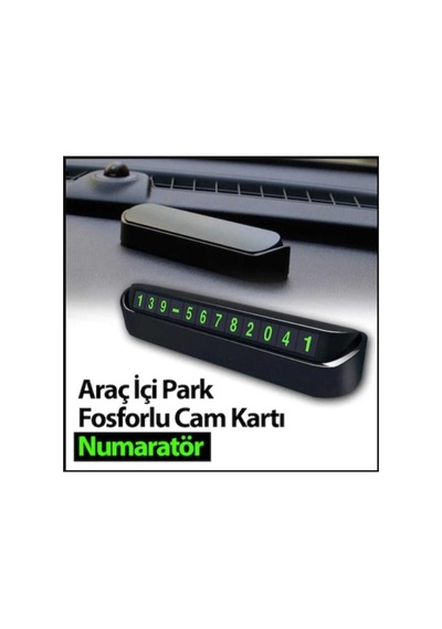 Universal Arac Numaratör Gizlene Bilir