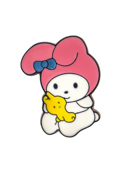 My Melody Broş Pembe Beyaz