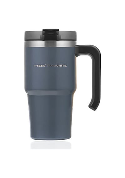 Tyeso Maxus Mug Vakumlu Isı Yalıtımlı Pipetli 600 Ml-Mavi