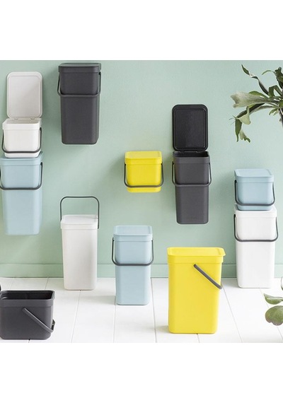 Brabantia Çöp Atık Bidonları 16 Litre Gri109966