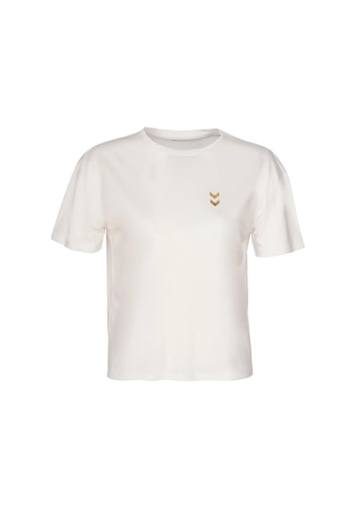 Hummel Bayan T Shirt 912340-9157 Ekru