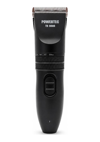 Powertec Tr-9000 Kedi Köpek Tıraş Makinesi Seti Pet Evcil Hayvan Tüy Kesme Makas Ve Metal Tarak Hediyeli 4 - 5 Saat Siyah