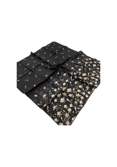 Vissona Twill İpek Eşarp Siyah 51776-0001