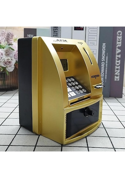 Monozone Şifreli Kumbara Atm Şekilli Eğitici Hesap Makinesi Sesli