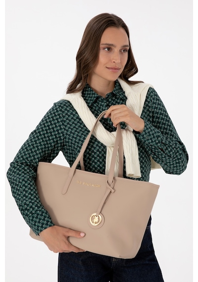 U.S. Polo Assn. Kadın Bej Omuz Çantası 50317823-VR011