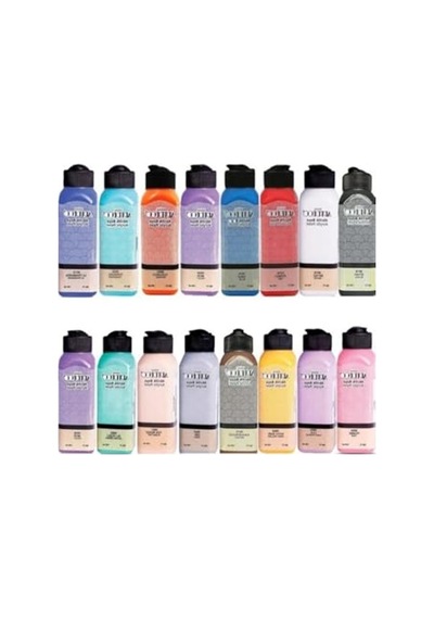 Akrilik Boya Seti - 140 Ml, 18 Renk 0,15 L