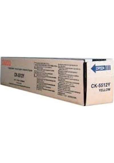 Utax Ck-5512Y 400Ci Sarı Toner 15.000 Sayfa