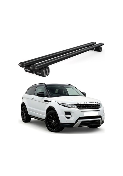 Pençe Land Rover Evoque 3d Ara Atkı 2011-2018 Uyumlu Siyah Ara Atkı Port Bagaj Tavan Barı