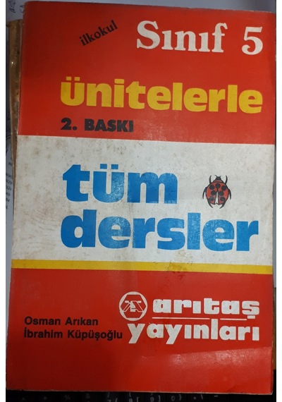 5.sınıf Tüm Dersler 1987 Yılı Basım Arıtaş Yayınları