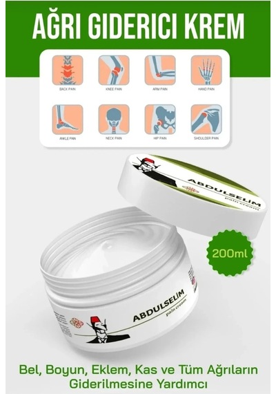 Süper Abdulselim Vücut Krem 200 Ml X 3