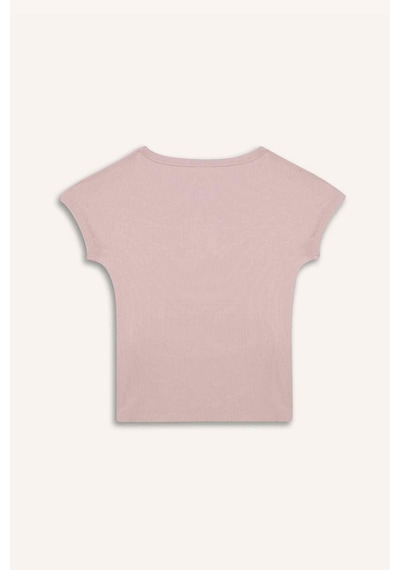 DeFacto Kız Çocuk Slim Fit Dar Kesim Bisiklet Yaka Basic Düz Fitilli Kaşkorse Kısa Kollu Tişört B3053A825SMPN47 Pembe DeFacto Kız Çocuk Slim Fit Dar Kesim Bisiklet Yaka Basic Düz Fitilli Kaşkorse Kısa Kollu Tişört B3053A825SMPN47 Pembe