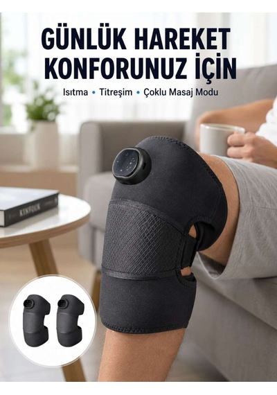 3 Seviyeli Titreşimli Isıtmalı Diz Bakım Cihazı Yeni Nesil