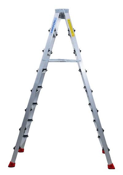 8+8 Çift Çıkışlı Premium Alüminyum Merdiven 50x20 Çok Amaçlı/pratik/kolay 174cm
