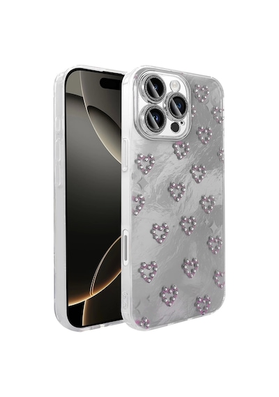 Apple Uyumlu iPhone 16 Pro Max Kılıf Kamera Korumalı Figürlü Zore Ponti Silikon Kapak