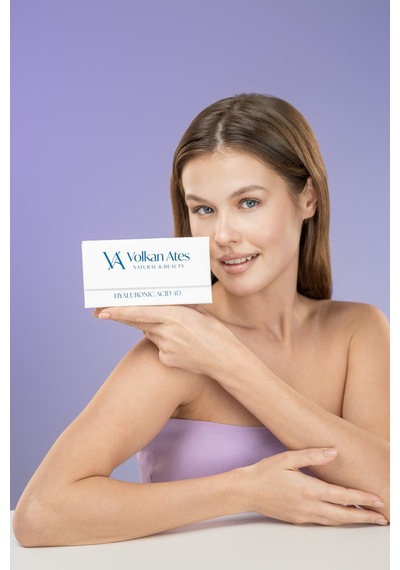 Volkan Ates Natural & Beauty Hyaluronic Acıd 4D   Yüz Serumu Cam Şişe 30 ML