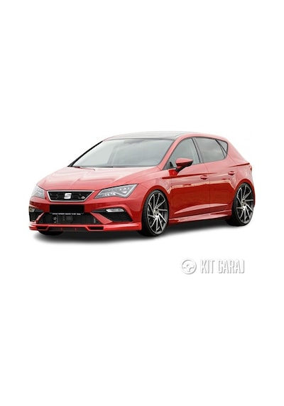Seat Leon Mk3 2017-2020 Rieger Makyajlı Ön Ek Plastik Boyasız