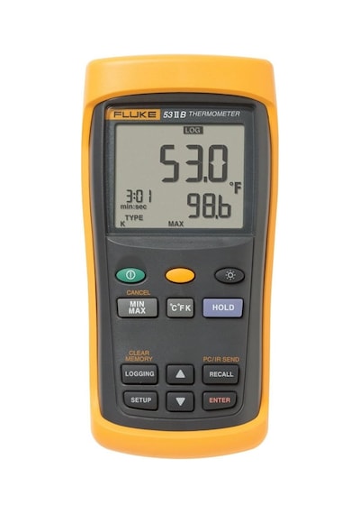 Fluke 53 ii Tek Girişli Dijital Termometre