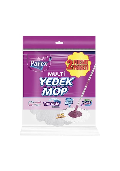 Parex Multi Yedek Mop 2'li